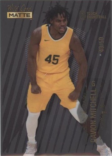 2022-23 Wild Card Matte Draft - Davion Mitchell #MB-17