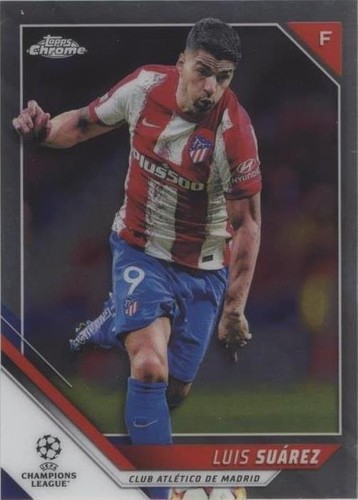 2021-22 Topps Chrome UCL Luis Suárez #108