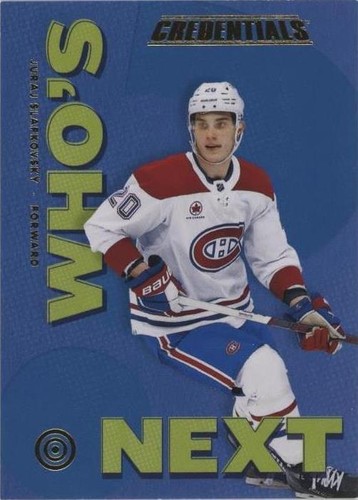 2023-24 Upper Deck Credentials - Juraj Slafkovsky #WN-SL