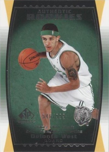 2004-05 SP Game Used - Delonte West #122