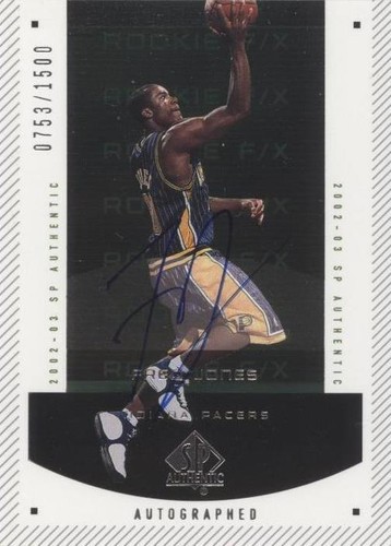 2002-03 SP Authentic - Fred Jones #155