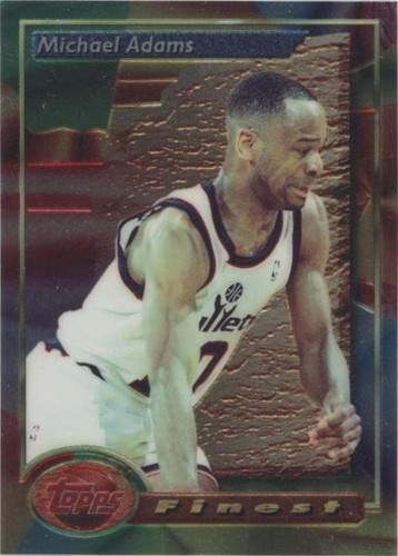 1993-94 Topps Finest - Michael Adams #56