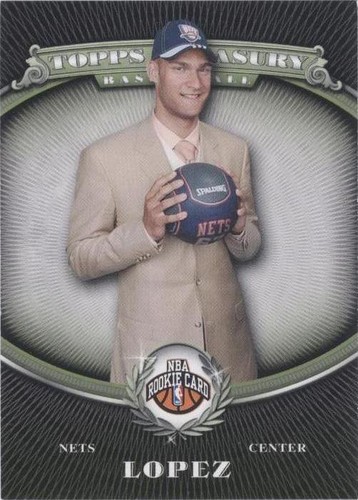 2008-09 Topps Treasury - Brook Lopez #110