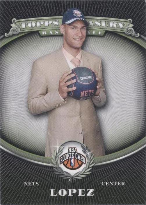 Topps Treasury 2008-09 - Brook Lopez #110