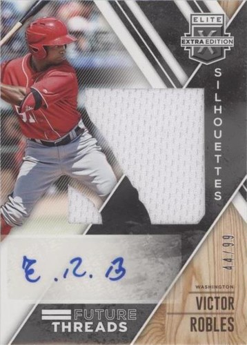 2017 Panini Elite Extra Edition - Victor Robles #FTSA-VR