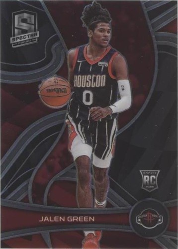 2021 JALEN GREEN FLAWLESS /25 ROOKIE AUTO ROCKETS *3338 | eBay