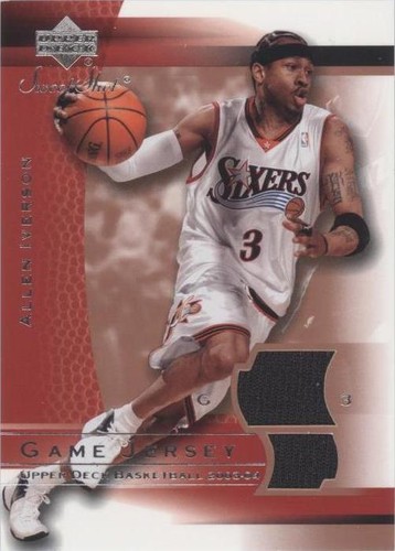 2003-04 Upper Deck Sweet Shot - Allen Iverson #AI-J