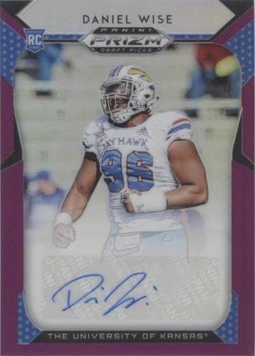 2019 Panini Prizm Draft Daniel Wise #185