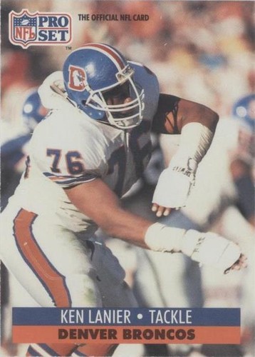 1991 Pro Set Ken Lanier #493