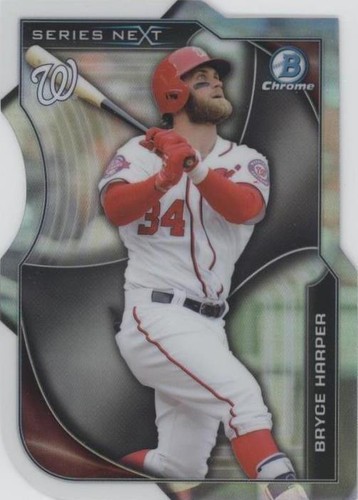2015 Bowman Chrome - Bryce Harper #SN-BHA