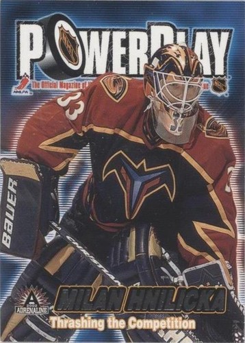2001-02 Pacific Adrenaline - Milan Hnilicka #3