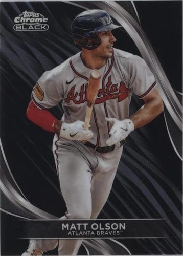 2024 Topps Chrome Black - Matt Olson #34