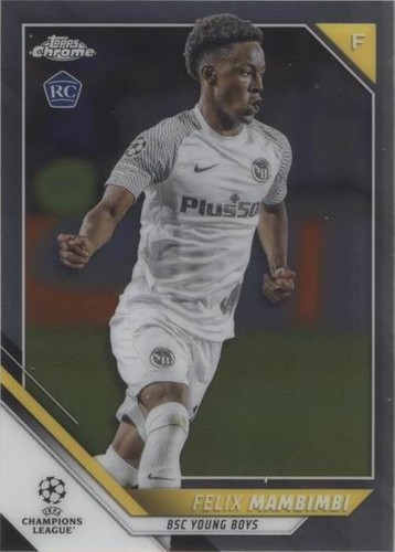 2021-22 Topps Chrome UCL Felix Mambimbi #104