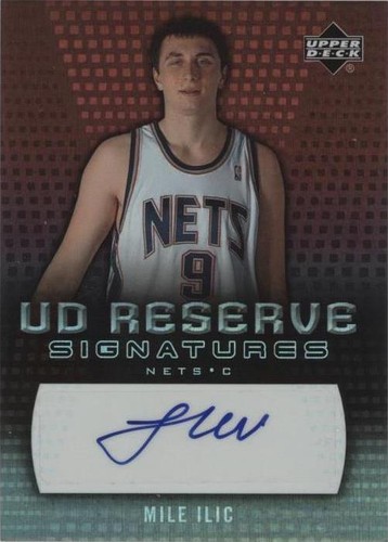 2006-07 UD Reserve - Mile Ilic #RA-MI