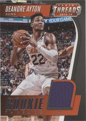 2018-19 Panini Threads - Deandre Ayton #RT-DA