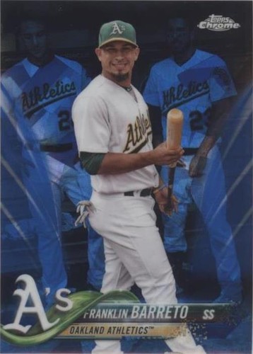 2018 Topps Chrome Sapphire Edition - Franklin Barreto #624