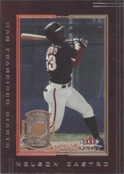 2002 Fleer Genuine - Nelson Castro #127