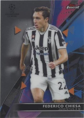 2022-23 Topps Finest Flashbacks UEFA Federico Chiesa #22