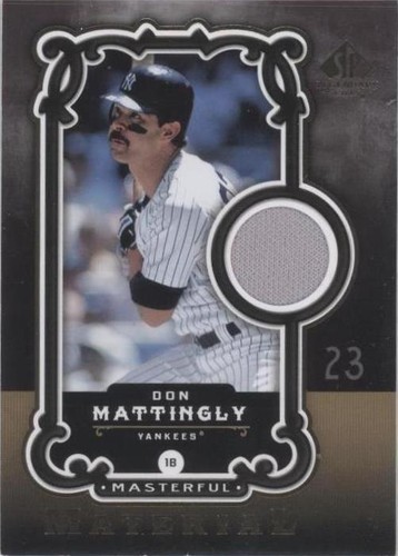 2007 SP Legendary Cuts - Don Mattingly #MM-DM