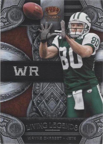 2011 Panini Crown Royale Wayne Chrebet #19