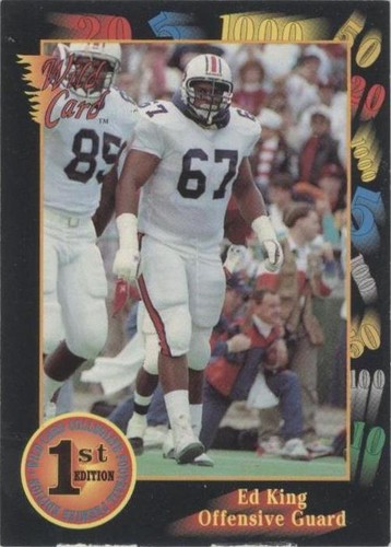 1991 Wild Card Draft Ed King #81