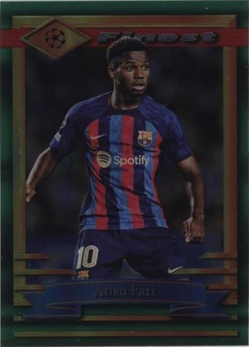 2022-23 Topps Finest Flashbacks UEFA Ansu Fati #29