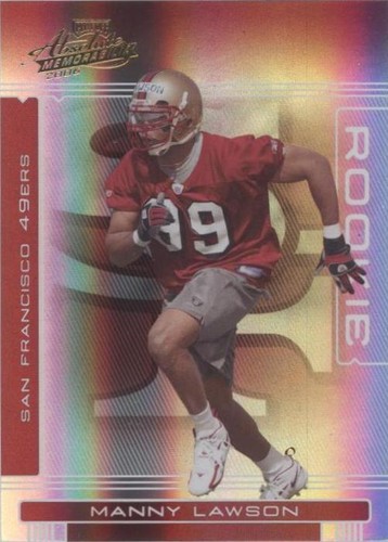 2006 Playoff Absolute Memorabilia Manny Lawson #188