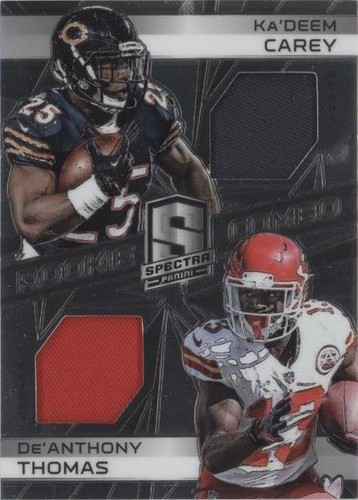 2014 Panini Spectra De'Anthony Thomas Ka'Deem Carey #CR-KD