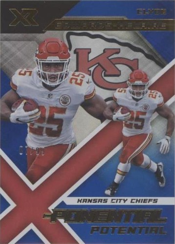 2020 Panini XR Clyde Edwards-Helaire #20
