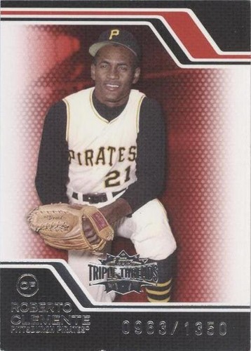 2008 Topps Triple Threads - Roberto Clemente #35