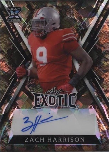 2023 Leaf Exotic Zach Harrison #BA-ZH1