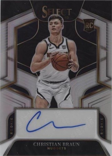 2022-23 Panini Select Basketball Christian Braun Rookie