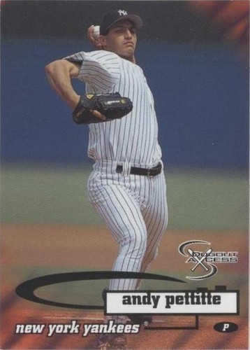 1998 Skybox Dugout Axcess - Andy Pettitte #75