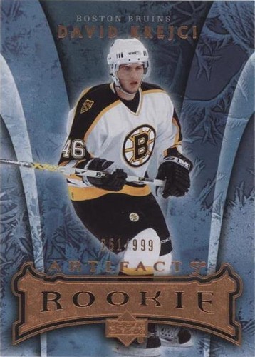 2007-08 Upper Deck Artifacts - David Krejci #150