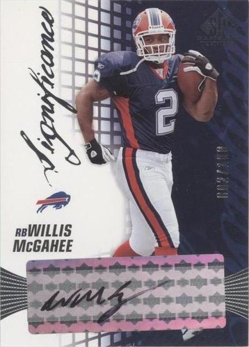 2004 SP Game Used Edition Willis McGahee #SIG-WM