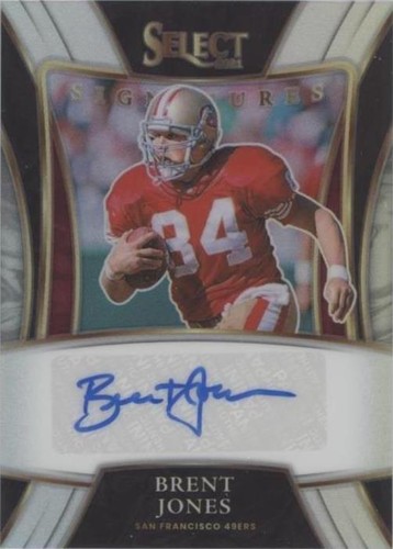 2021 Panini Select Brent Jones #SSP-BJO