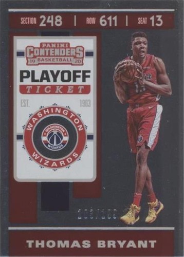 2019-20 Panini Contenders - Thomas Bryant #95
