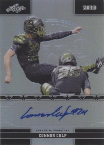 2016 Leaf U.S. Army All-American Bowl Connor Culp #101