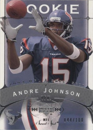 2003 Upper Deck Sweet Spot Andre Johnson #222