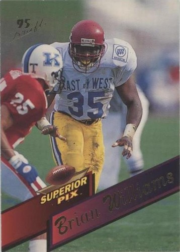 1995 Superior Pix Brian Williams #8