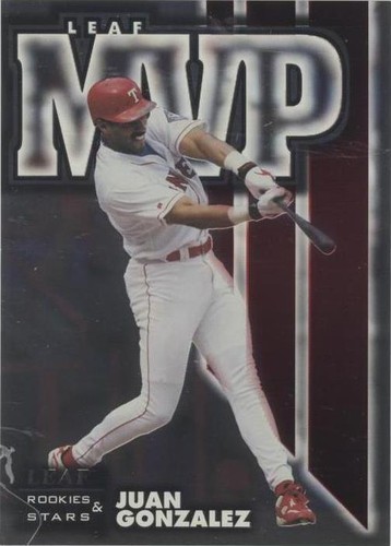 1998 Leaf Rookies & Stars - Juan González #8