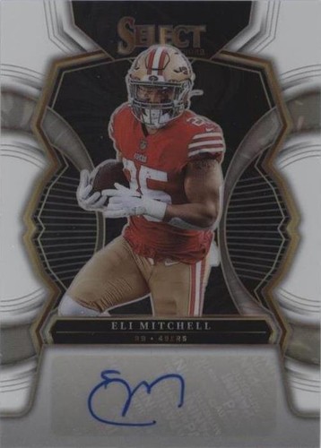 2022 Panini Select Elijah Mitchell #SIP-EM