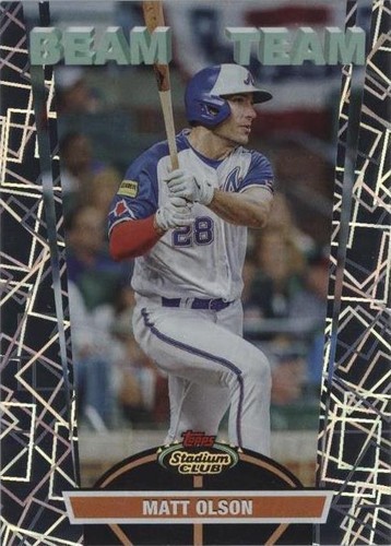 2024 Topps Stadium Club - Matt Olson #BT-25