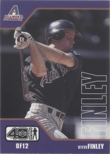 2002 Upper Deck 40 Man - Steve Finley #652