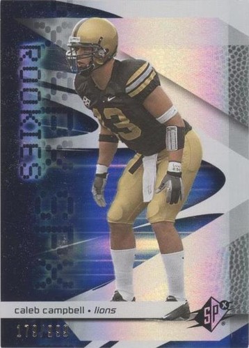 2008 SPx Caleb Campbell #92
