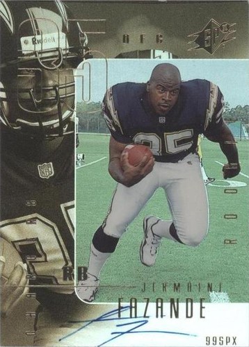 1999 SPx Jermaine Fazande #98