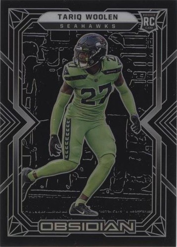 2022 Panini Obsidian Tariq Woolen #180