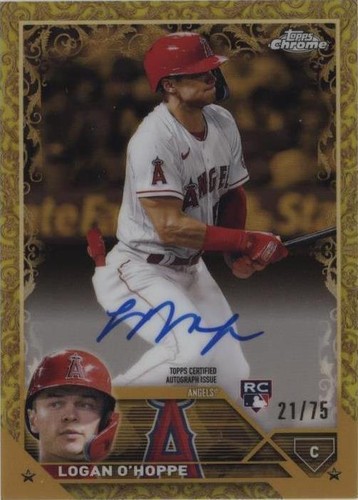 2023 Topps Gilded Collection - Logan O'Hoppe #CGA-LO