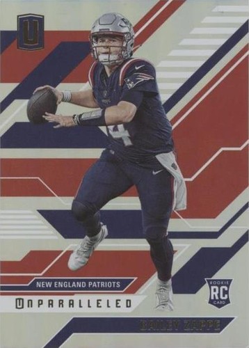 2022 Panini Chronicles Bailey Zappe #UNP-7