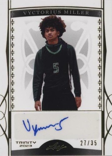 2022-23 Leaf Trinity - Vyctorius Miller #BA-VM1